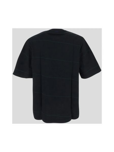Koszulka bawełniana Burberry czarna