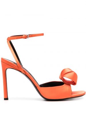 Sandále Sergio Rossi oranžová