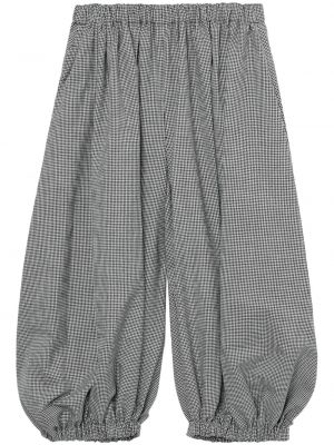 Kostkované vlněné kalhoty Comme Des Garçons