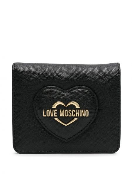 Portefeuille avec applique Love Moschino