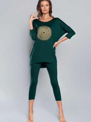 Pyžamo Italian Fashion zelené