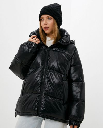 Утепленная демисезонная куртка Ostin черная