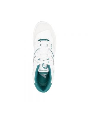 Sneakersy skórzane New Balance 550 białe