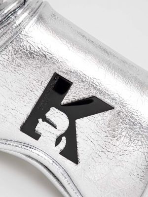 Kézitáska Karl Lagerfeld Jeans ezüstszínű