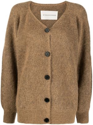 Mohair strikkegenser By Malene Birger brun