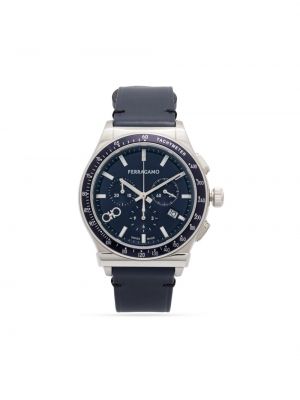 Zegarek Salvatore Ferragamo Watches niebieski