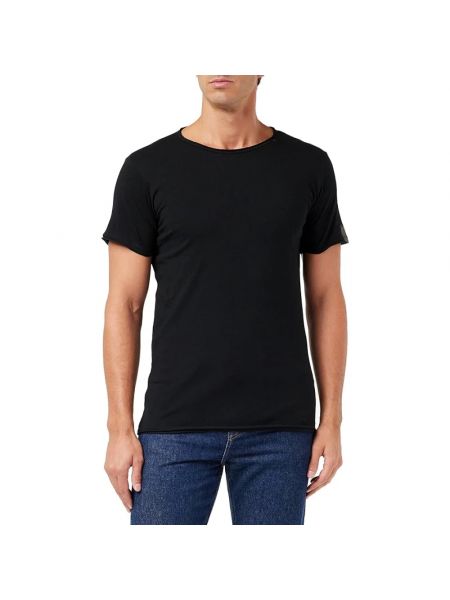 T-shirt aus baumwoll Replay schwarz