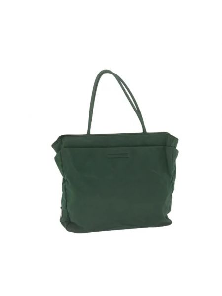 Nylonowa torba retro Prada Vintage zielona