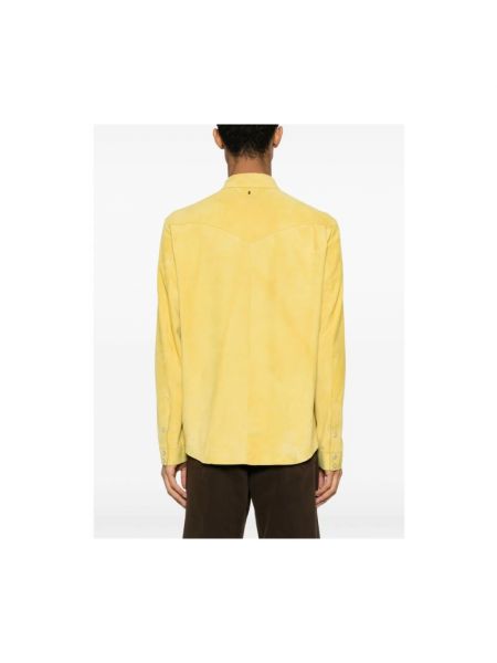 Camisa Salvatore Santoro amarillo