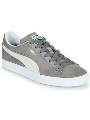 Sneakers in pelle scamosciata Puma Suede grigio
