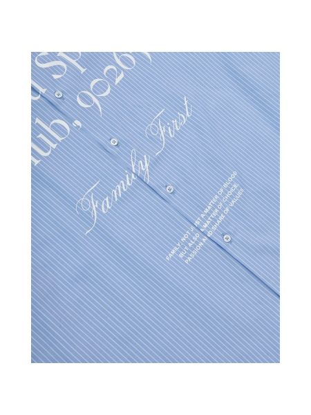 Camisa a rayas Family First azul