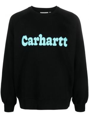 Bombažna jopa s kapuco s potiskom Carhartt Wip