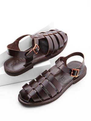 Kožené sandály Marjin