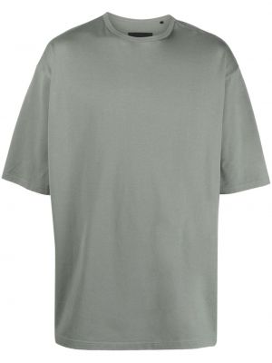 Kokvilnas t-krekls Y-3 zaļš