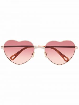 Sončna očala z vzorcem srca Chloé Eyewear
