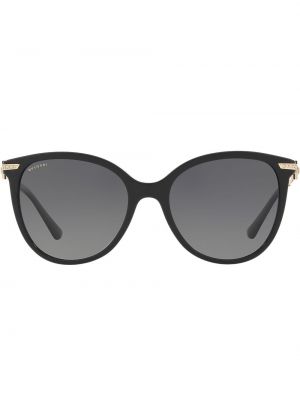 Oversize слънчеви очила Bvlgari черно