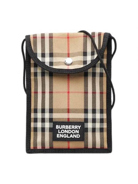Retro handytasche mit taschen Burberry Vintage braun