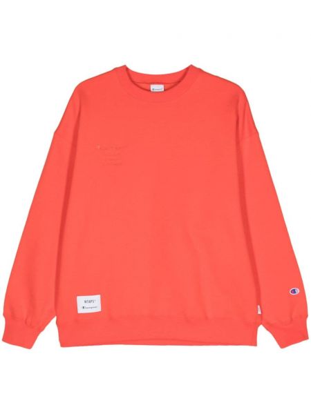 Broderet sweatshirt Wtaps orange