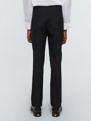 Spodnie klasyczne wełniane slim fit Givenchy