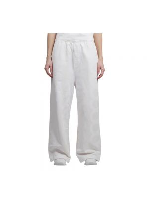 Luźne spodnie Marc Jacobs - Biały