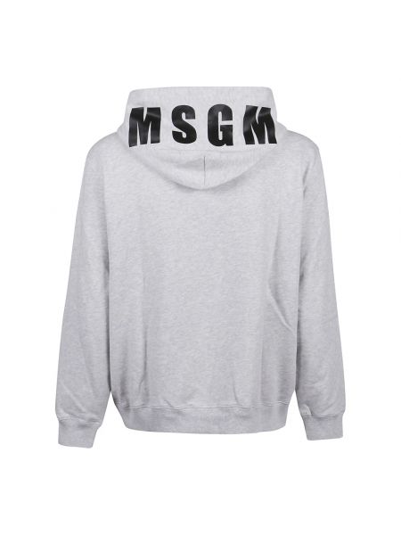 Oversize melange hoodie Msgm