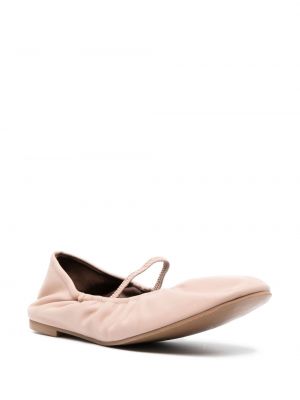 Ballerines à bouts ronds Reformation rose