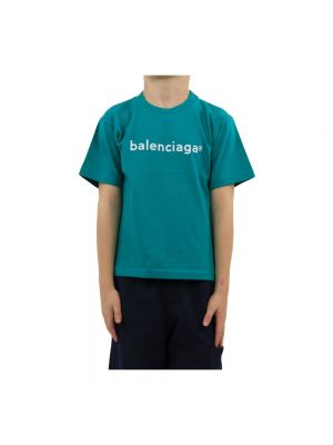 T-shirt Balenciaga, zielony