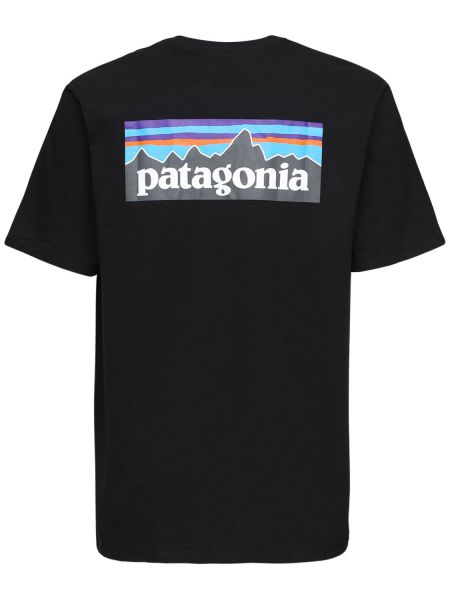 T-shirt Patagonia svart