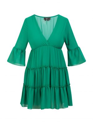 Mini šaty Faina zelená