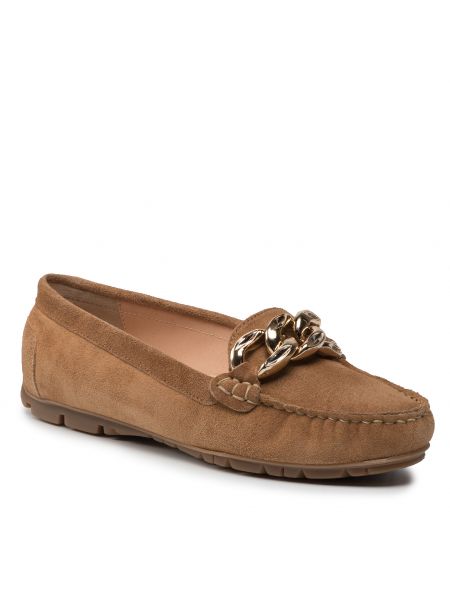 Mokasyny BALDACCINI - 1656000 Camel Welur