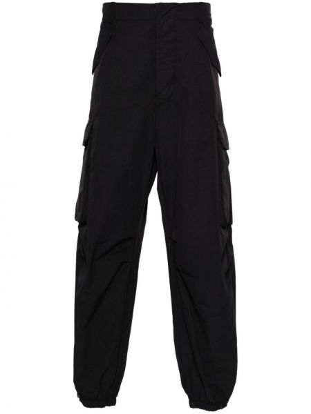 Pantalon cargo en coton avec poches Laneus noir