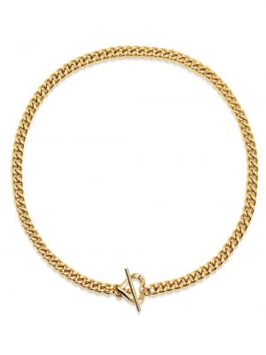 Szív mintás nyaklánc Nialaya Jewelry aranyszínű