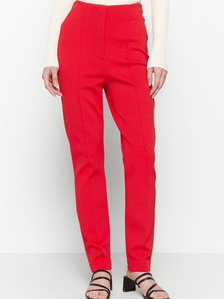 Spodnie Diane Von Furstenberg czerwone