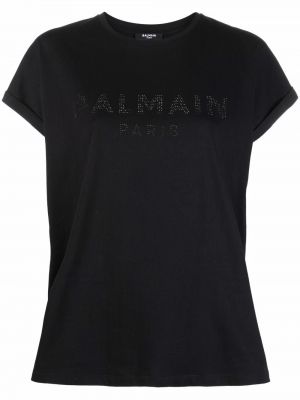 Pigget t-skjorte Balmain svart