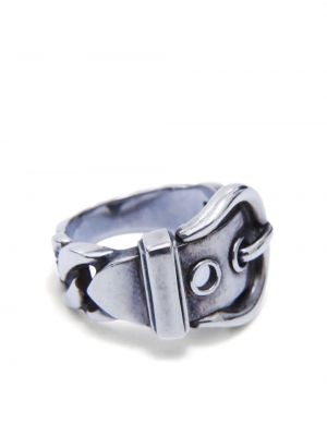 Žiedas Hermès sidabrinė