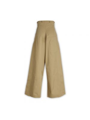 Pantalones bootcut Quira marrón