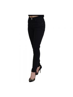 Jeansy skinny dopasowane wełniane slim fit Dolce And Gabbana