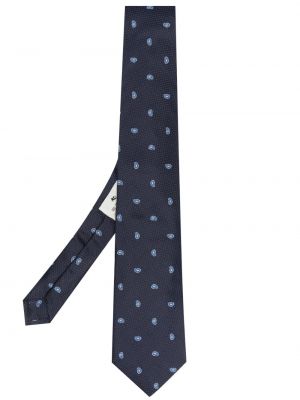 Jacquard seiden krawatte Etro