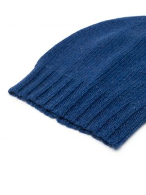 Bonnet en tricot D4.0 bleu