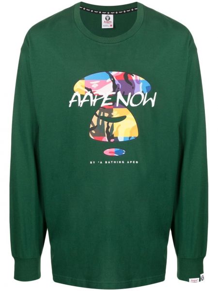 Sweatshirt Aape By *a Bathing Ape® grön