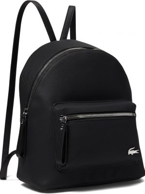 Черный рюкзак Lacoste