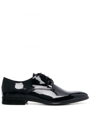 Обувки в стил дерби Corneliani черно