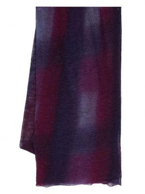 Kašmírový šál s potlačou Botto Giuseppe fialová