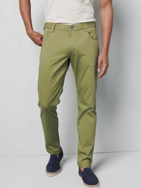 Pantalon chino Meyer vert