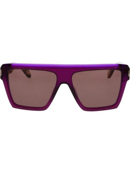 Okulary przeciwsłoneczne Just Cavalli fioletowe