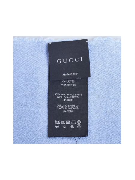 Bufanda de lana retro Gucci Vintage
