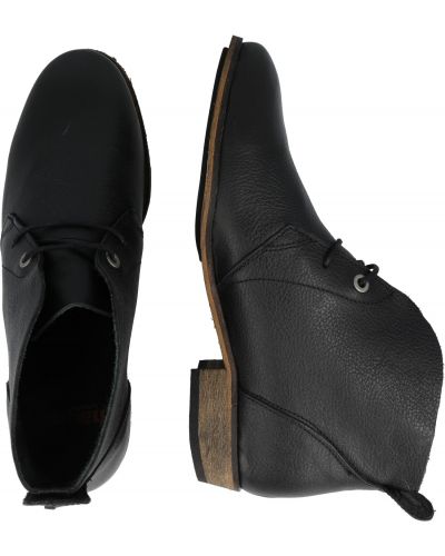 Členkové topánky Haghe By Hub čierna