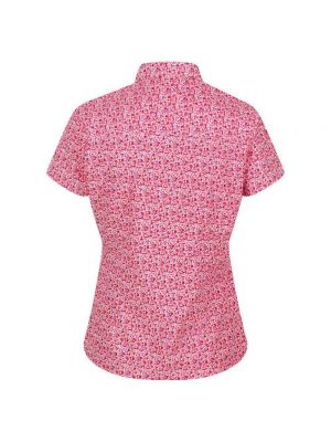 Рубашка с коротким рукавом Regatta розовая