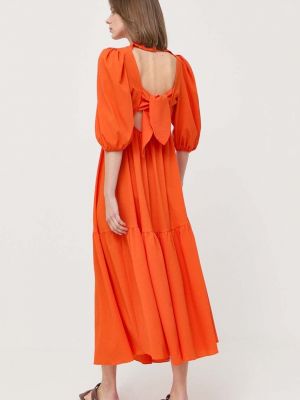 Hosszú ruha Notes Du Nord narancsszínű