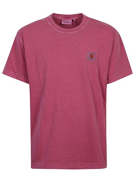 T-shirt di cotone Carhartt Wip rosa